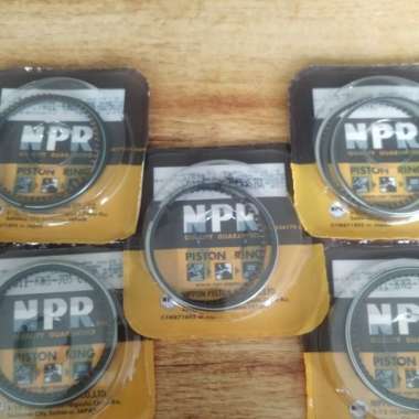 RING PISTON NPR HONDA SUPRA X 125 HELM IN os STD 25 50 75 100 hitam