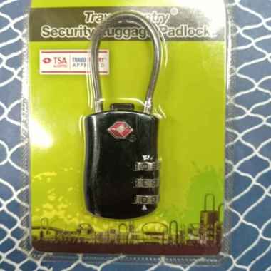 Gembok sling TSA / Gembok koper TSA / Gembok koper / Gembok angka GEMBOK ANGKA