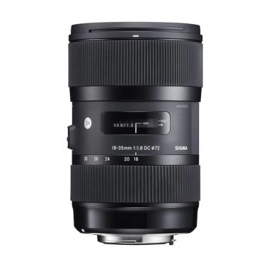Sigma 18-35mm F-1.8 HSM AF Lens for Nikon (A) - Black