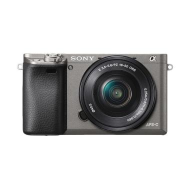 Sony Alpha A6000 Kit 16-50mm F3.5-5.6 OSS Graphite Kamera Mirrorless