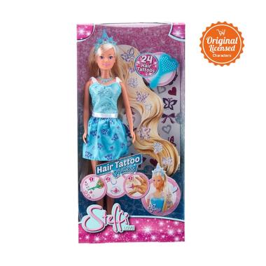 Steffi Love Hair Tattoo Princess Mainan Anak