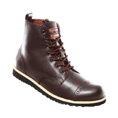 Handmade Almost Magnum Sepatu Boot - Brown