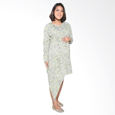 Mamigaya Biyan Bunga Baju Hamil - Green