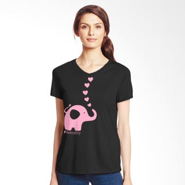 Nakedlily Elephant T-Shirt - Black
