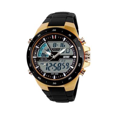Skmei Jam Tangan Pria 1016 - Hitam Rosegold