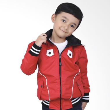 Syaqinah 261 Jaket Anak Laki-Laki - Merah