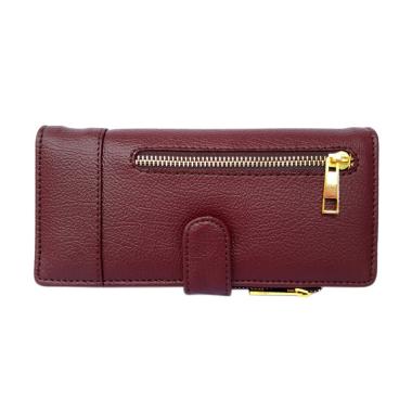 Baglis Carla Dompet Wanita - Coklat Tua