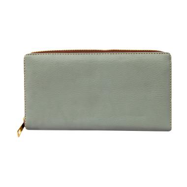 Baglis Rainbow Zipper Wallet - Abu-abu