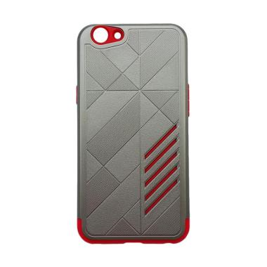 OEM Hybrid Casing for Oppo F1s A59 - Grey Red