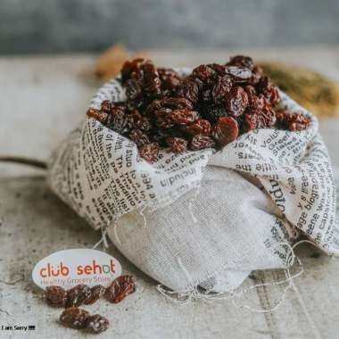 Seedless Raisin / Kismis Hitam / Anggur Hitam Kering [1kg]