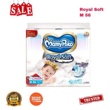 mamypoko royal soft M56 extra dry pampers perekat