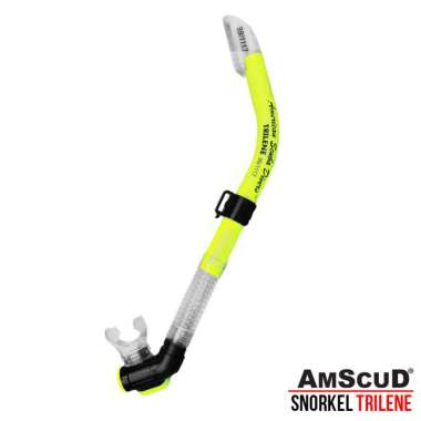 AmScuD Snorkel Semi-Dry Trilene / Peralatan Selam / Snorkel Selam / Alat Snorkling / Selang nafas da