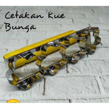 Cetakan kue Kastengel/kue kering Bunga putiih