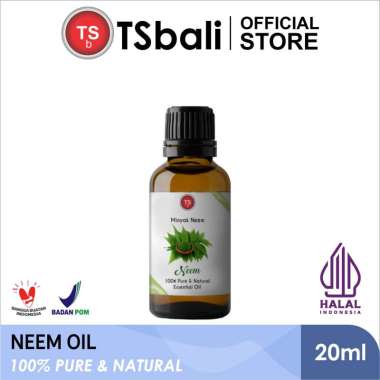 TS Bali Neem Oil Minyak Neem Essential Oil Pure & Natural [20 mL]