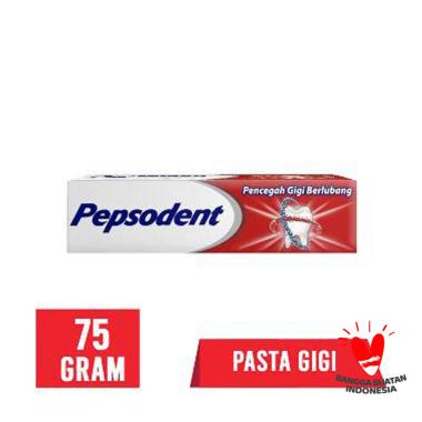 Promo Harga Pepsodent Pasta Gigi Pencegah Gigi Berlubang White 75 gr - Blibli