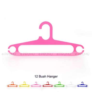 Grosir Hanger 14 - hanger baju anak - Gantungan baju - Hanger pakaian plastik - gantungan baju anak