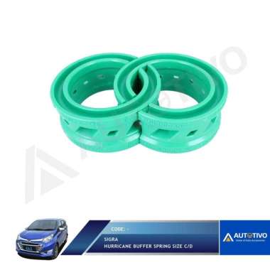 Hurricane Buffer Spring ORI Sigra Stabilizer Damper Hijau