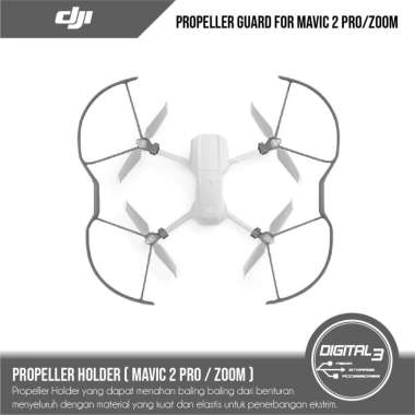 DJI Mavic 2 Pro/Zoom Propeller Guards Pelindung Baling baling Mavic 2 HItam
