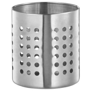Tempat Peralatan Makan Stainless IKEA Ordning Peniris Sendok Cuci Piring Medium 14cm