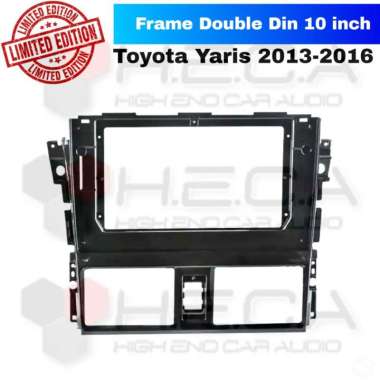 Frame 10 inch TOYOTA YARIS/VIOS 2013 Double Din 10" htam