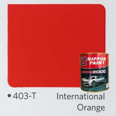 Nippe 2000 Cat Duco Nippon Paint 1 liter International Orange