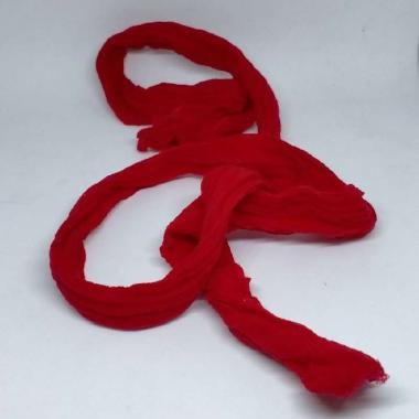 Kain bahan bunga / polos warna MERAH