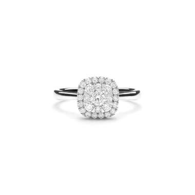 Lino and sons - Cincin Berlian F VVS (Aurabell Diamond Ring) 11