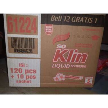 Soklin Liquid Softergent pink sakura