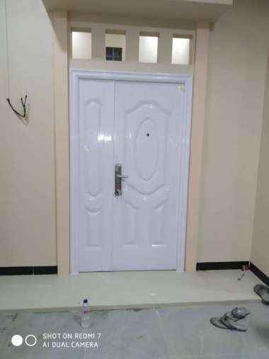 Pintu Baja Fortress Utama Rumah 120 Putih