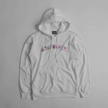 Roughneck H135 White Sig Happy Hoodie, Ukuran XL