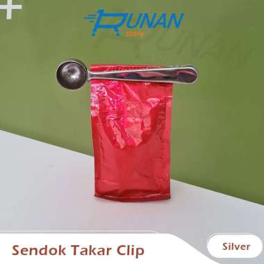 Sendok Kopi Jepitan kopi - Sendok Penjepit Teh Sendok Takar Putih