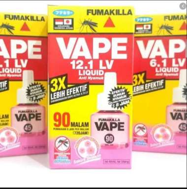VAPE ULTRA ANTI NYAMUK CAIR SAKURA BLOSSOM 45 MALAM REFILL 45ML
