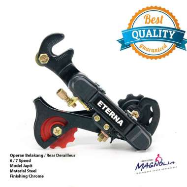 Magnolia Operan Belakang Sepeda MTB / RD / Rear Derailleur 7 Speed - Hitam