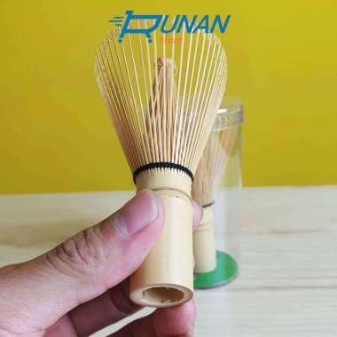 Jual Chasen bamboo matcha whisk stirrer adukan 100 lidi - Hitam