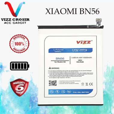 Baterai Vizz Xiaomi BN56 Batre Redmi 9A / 9C Original
