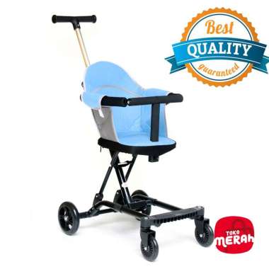Magnolia Micro Trike Magic Stroller - Stroller Balita Bayi - 4 Roda Biru