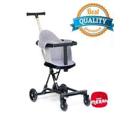 Magnolia Micro Trike Magic Stroller - Stroller Balita Bayi - 4 Roda Abu