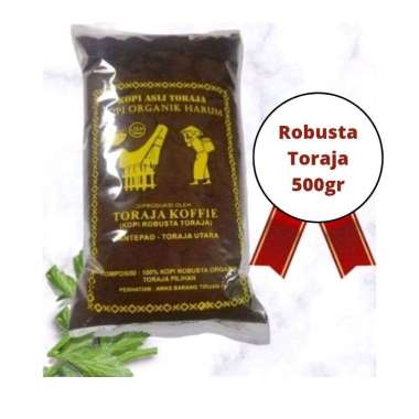 Kopi Robusta Toraja Kopi Robusta Bubuk 500 gr Kopi Toraja