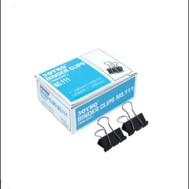 Binder Clip / Klip / Penjepit Kertas Joyko 111 / 1 BOX 12 PCS / binder clip joyko 111 / joyko