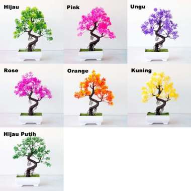 OEM ONE - C28-32 PART 2 Ornamen Pot Bonsai Tanaman Bunga Pajangan Dekorasi Rumah Tanaman Hias Plasti