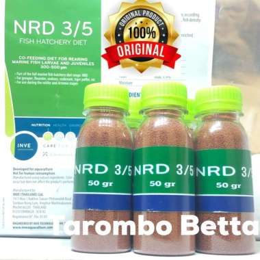 Pelet NRD 3/5 Isi Bersih 50 gram - Pellet Ikan 300-500 pm 50gr 50gram