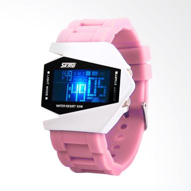 SKMEI 0817 0817B Jam Tangan Airplan ... Resistant Original - Pink