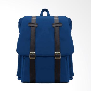 Tas Mania Korea M2M Backpack Tas Pria - Navy