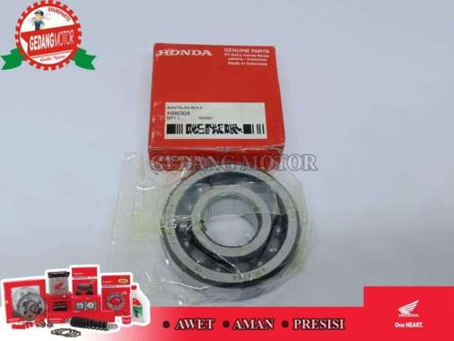 Honda Genuine Part Bearing Laher Kruk As 6304 Grand Win Supra Silver