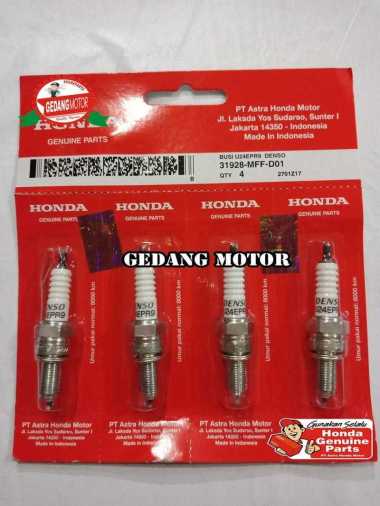 Honda Genuine Part Busi Motor Bebek Matic U24Epr9 Denso Silver