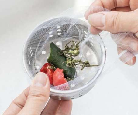 NS - SARINGAN SAMPAH WASTAFEL - SINK FILTER - PENYARING SAMPAH WASTAFEL PUTIH