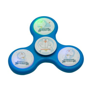 HAN Karakter Doraemon LED Fidget Spinner - Biru