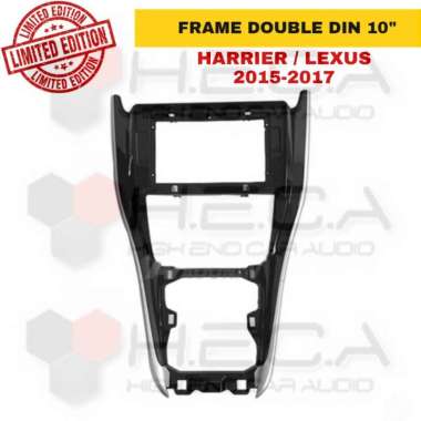 Frame 10" TOYOTA HARRIER / LEXUS 2015-2017 Double Din Tape Android