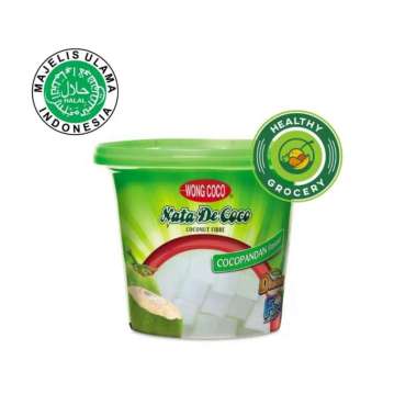 Wong Coco Nata De Coco Cubes Cocopandan 1 kg