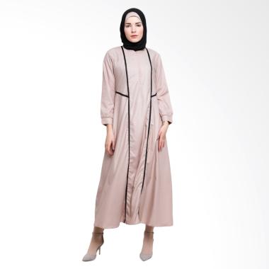Allev Mahira Abaya Baju Muslim - Coklat Susu Allev Mahira Abaya Baju Muslim - Coklat Susu